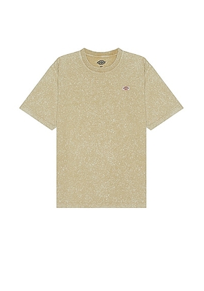 Dickies Newington Tee in Overdyed Acid Sandstone - Brown. Size L (also in S).