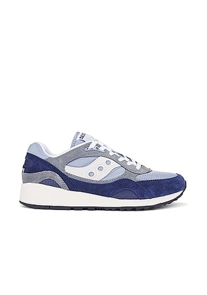 Saucony Shadow 6000 in Grey & Navy - Blue. Size 10 (also in 11, 13, 8.5, 9).