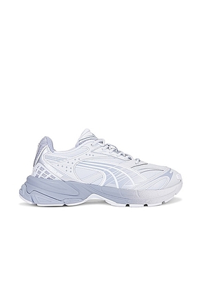 Puma Select Velophasis 372.5 in Gray - White. Size 10 (also in 10.5, 11, 11.5, 12, 13, 7.5, 8, 8.5, 9, 9.5).
