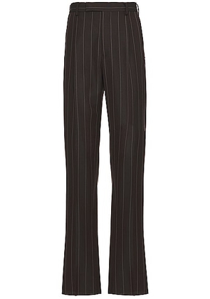 WACKO MARIA Double Pleated Trousers in Brown - Brown. Size L (also in XL/1X).