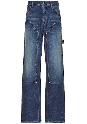 Givenchy Studded Carpenter Jean in Blue - Blue. Size 30 (also in 32, 34, 36).