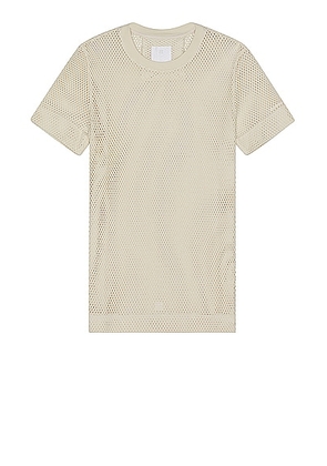 Givenchy Xslim Short Sleeve T-shirt in Off White - White. Size L (also in M, S, XL/1X).