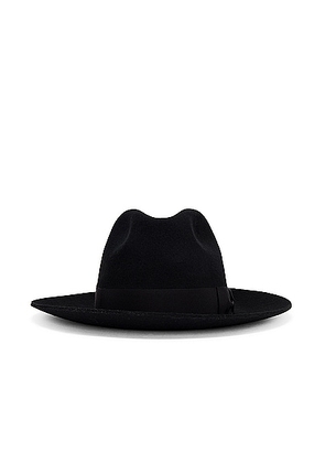 Dolce & Gabbana Fedora Hat in Nero - Black. Size 58 (also in 57, 59).