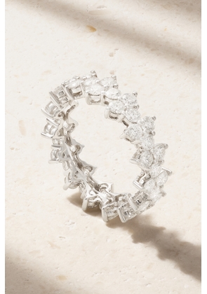 Anita Ko - Triangle Eternity 18-karat White Gold Diamond Ring - 6,7
