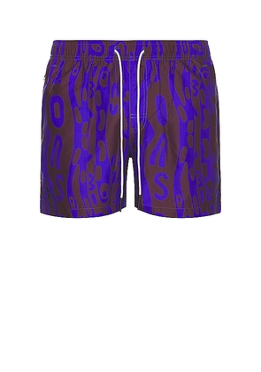 OAS Thenards Jiggle Swim Shorts in Blue. Size S, XL/1X.