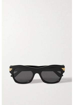 Bottega Veneta Eyewear - Square-frame Acetate Sunglasses - Black - One size