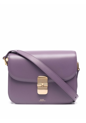 A.P.C. small Grace shoulder bag - Purple