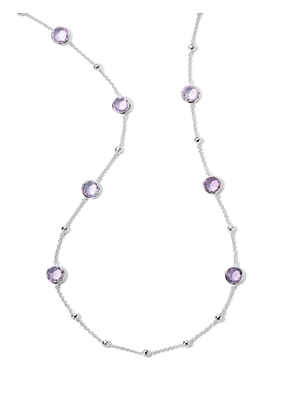 IPPOLITA sterling silver Ball and Stone amethyst necklace