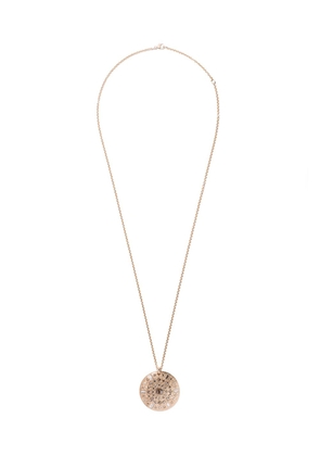 De Beers Jewellers 18kt rose gold Talisman 10 Medal diamond necklace - Pink