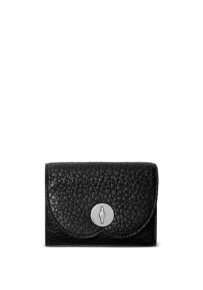 Burberry leather mini wallet - Black
