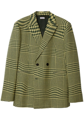 Burberry double-breasted blazer - Green