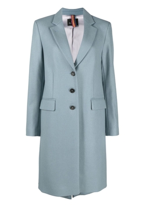 PS Paul Smith single-breasted wool-blend coat - Blue