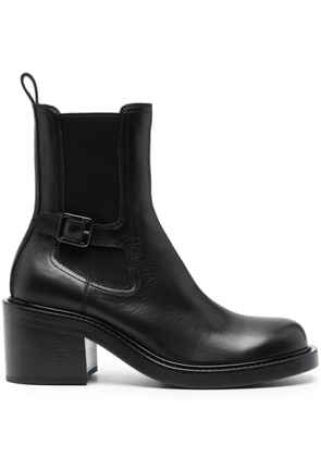 Officine Creative Venus 005 70mm leather boots - Black