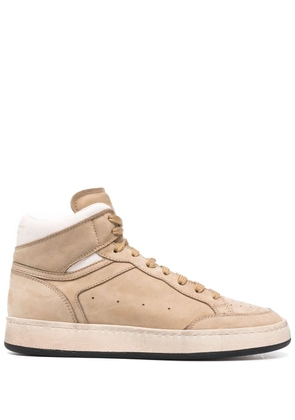 Officine Creative Magic 108 leather sneakers - Neutrals