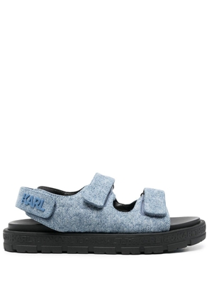 Karl Lagerfeld Salon Tred quilted sandals - Blue