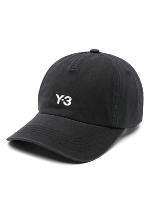 Y-3 embroidered-logo baseball cap - Black