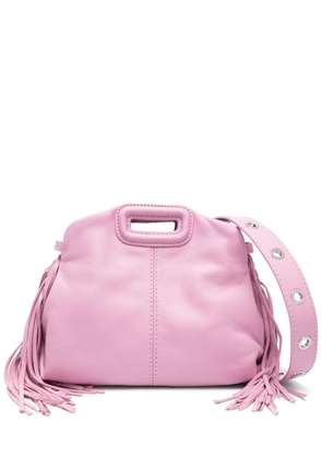 Maje small Miss M leather bag - Pink