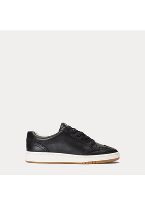 Hailey Nappa Leather Wingtip Trainer