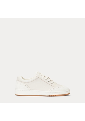 Hailey Leather & Suede Wingtip Trainer