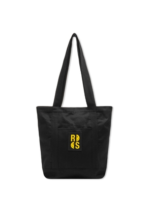 Raf Simons Denim Logo Tote Bag