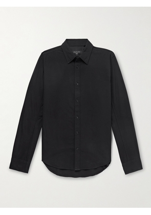 Rag & Bone - Fit 2 Cotton Oxford Shirt - Men - Black - XS