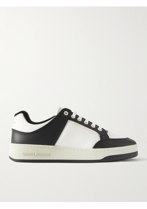 SAINT LAURENT - SL/61 Perforated Leather Sneakers - Men - White - EU 41