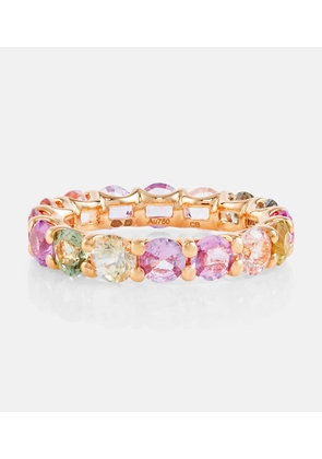 Bucherer Fine Jewellery Pastello 18kt rose gold ring with sapphires