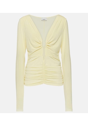 Isabel Marant Laura ruched jersey top