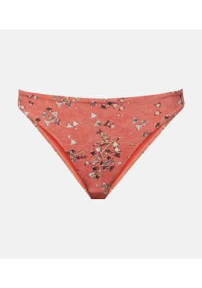Isabel Marant Saly printed bikini bottoms