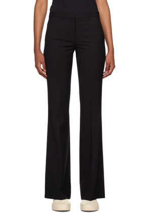Theory Black Demitria Trousers