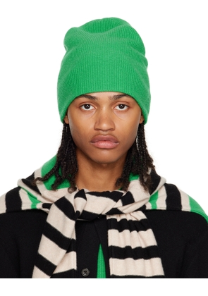 Guest in Residence Reversible Green & Yellow 'The Inside-Out!' Beanie
