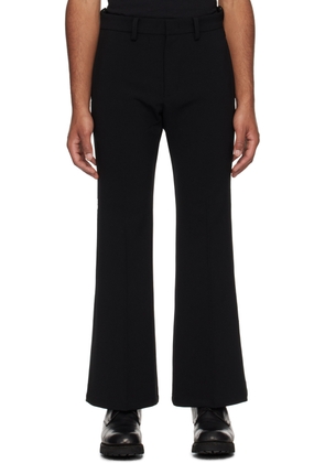 ATTACHMENT Black Flared Trousers