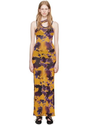 Ottolinger SSENSE Exclusive Purple Maxi Dress