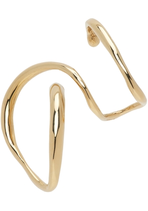 FARIS Gold Cursive Single Earring