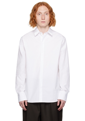 Mark Kenly Domino Tan Studio White Salomon Shirt