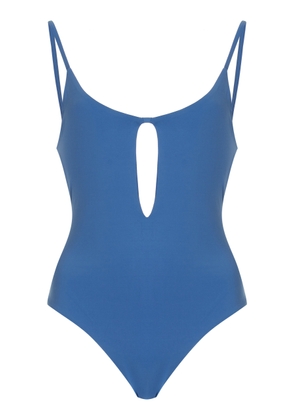 Anemos - Keyhole One-Piece Swimsuit - Blue - L - Moda Operandi
