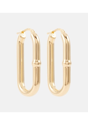 Bottega Veneta Chains gold-plated hoop earrings
