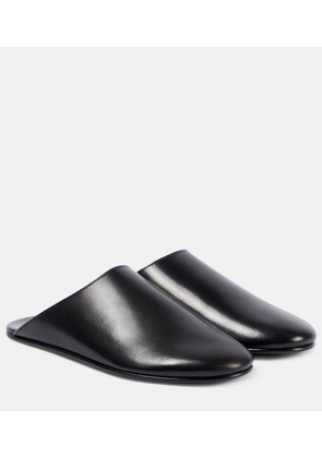 The Row Dante leather mules