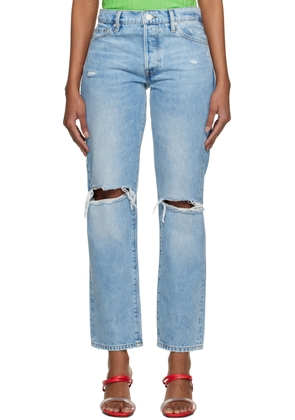 FRAME Blue 'Le Slouch' Jeans