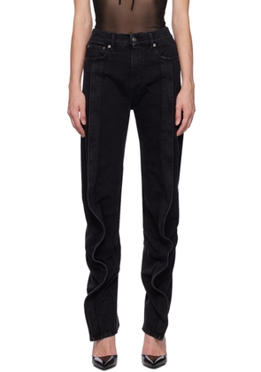 Y/Project Black Evergreen Banana Jeans