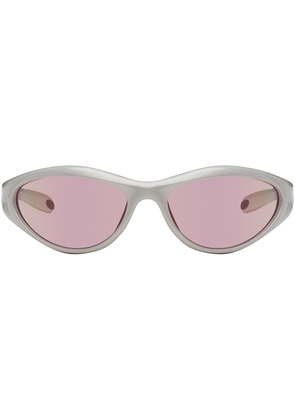 BONNIE CLYDE Silver & Pink Angel Sunglasses
