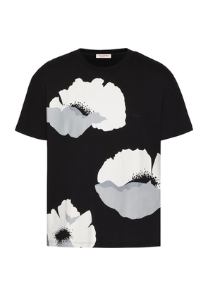 Valentino Garavani Cotton Floral T-Shirt