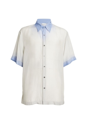 Dries Van Noten Silk Short-Sleeve Shirt