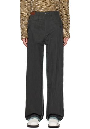 Andersson Bell Gray Inside-Out Trousers