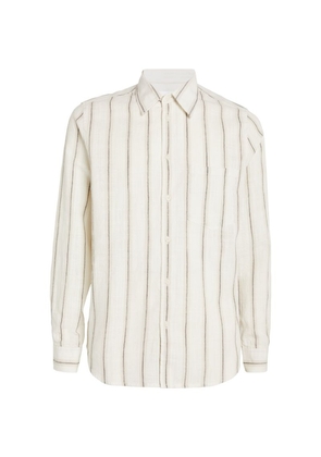 Samsoe Samsoe Cotton-Linen Liam Shirt