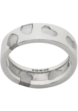 Ellie Mercer Silver Classic Band Ring