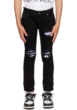 AMIRI Kids Black Bandana MX1 Jeans