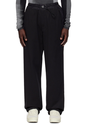 Y-3 Black Paneled Trousers