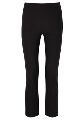 Vince Off-white Stretch-jersey Trousers - Black - L