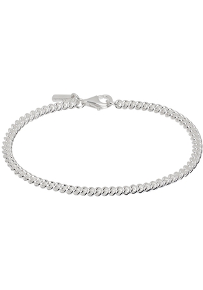 Hatton Labs Silver Mini Curb Chain Bracelet